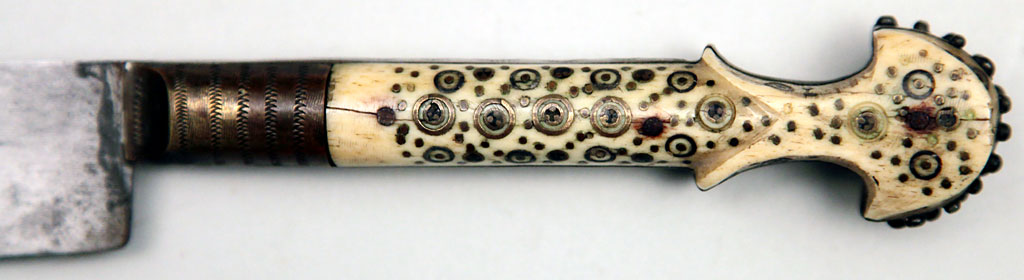 Bosnian Knife with Decorated Bone Hilt