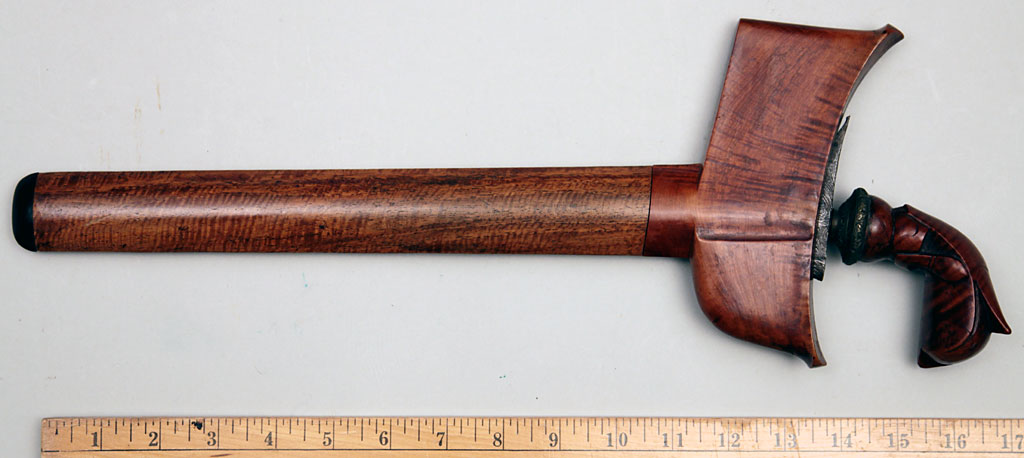Keris, with features suggesting origin in North Malaysian State of Terengganu