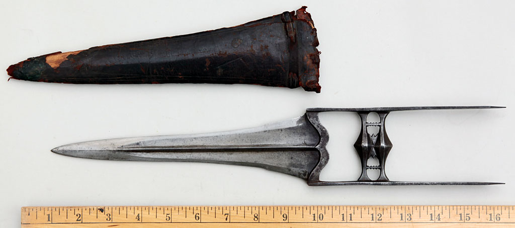 Northern Indian Katar with Wootz Blade, 19th Century