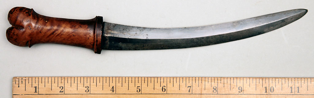 Indonesian Curved Double Edged Dagger