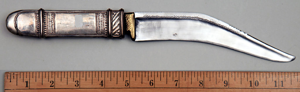 Arabian Shafra with Decorated Silver Hilt