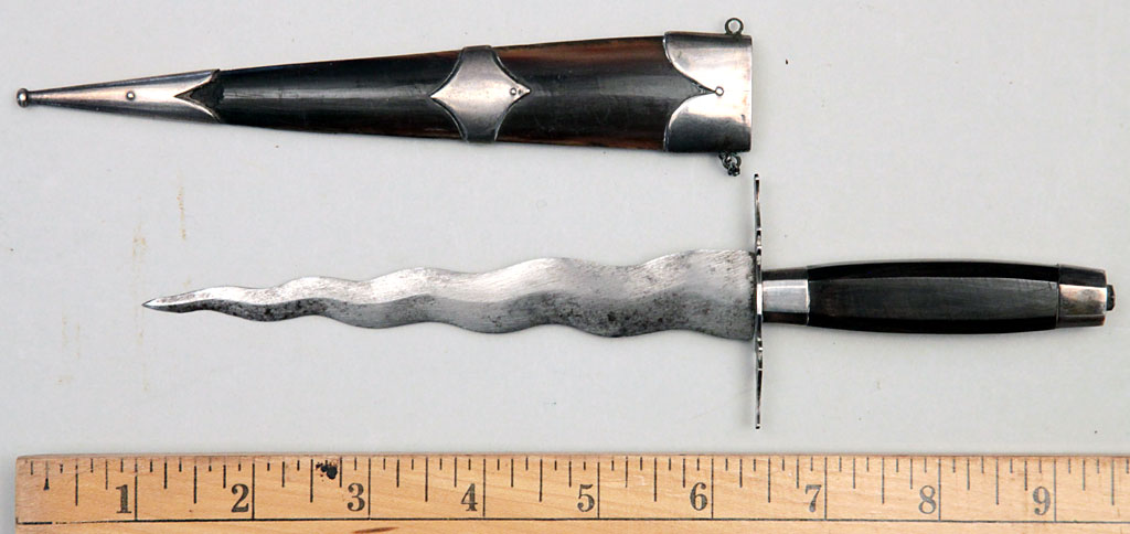 Philippine Islands Dagger with Wavy Blade