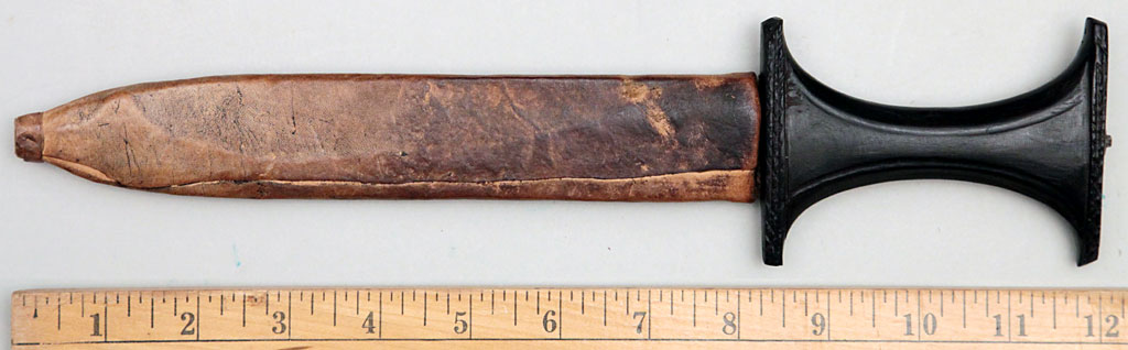 East African Beja Tribe X-Hilt Straight Dagger