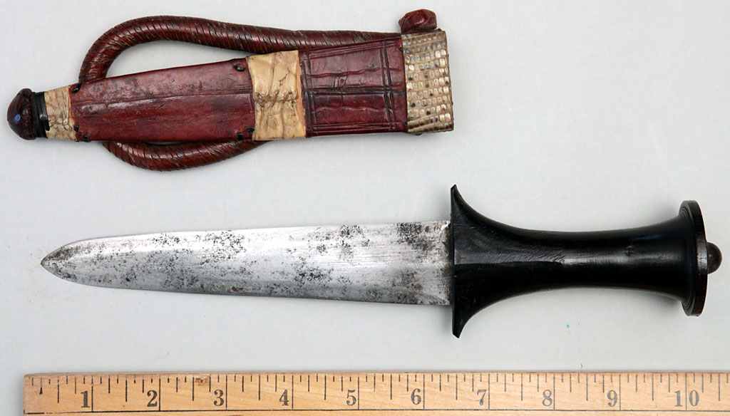 East African Sudanese Arm Dagger with Sheath